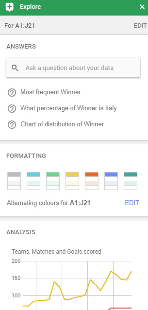 google sheets explore kraken data google sheets explore