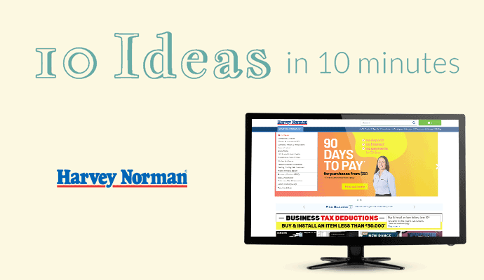 10 Ideas Harvey Norman